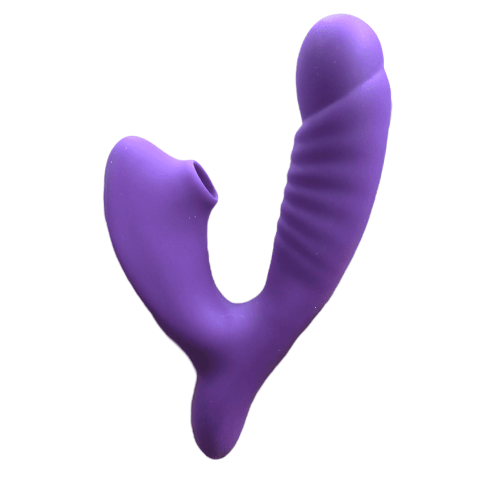 Sucking dildo vibrator