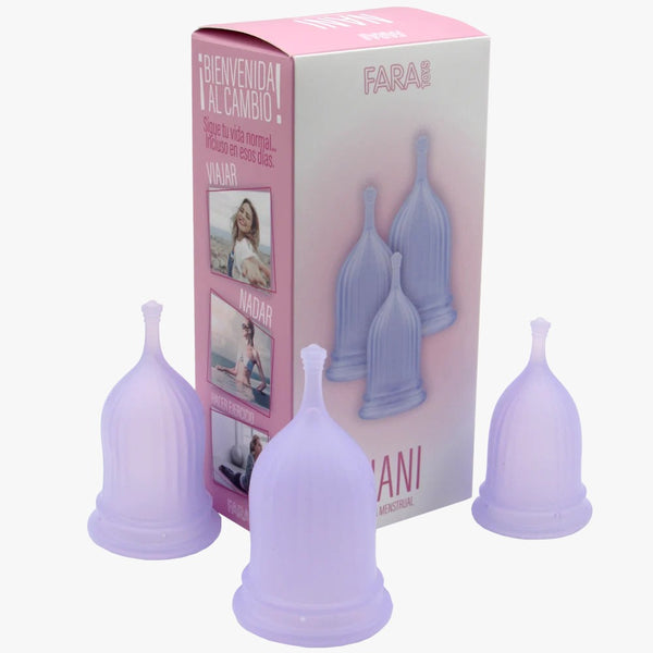 Copa Menstrual de Silicona Nani (Set x3 Tallas)