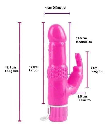 Vibrador neón rabbit