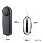 Huevo Vibrador Chrome Silver