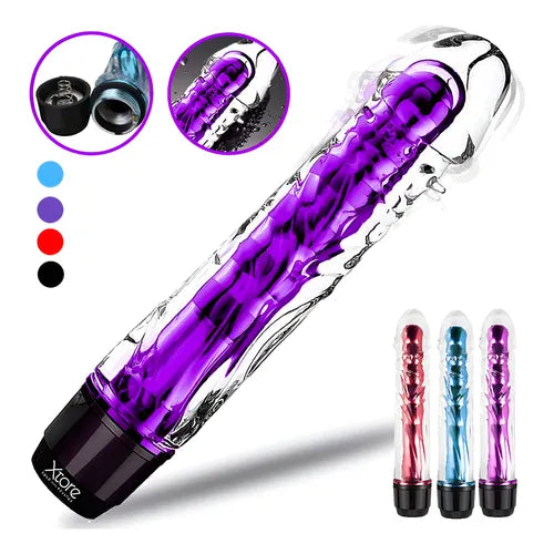 Vibrador translucido
