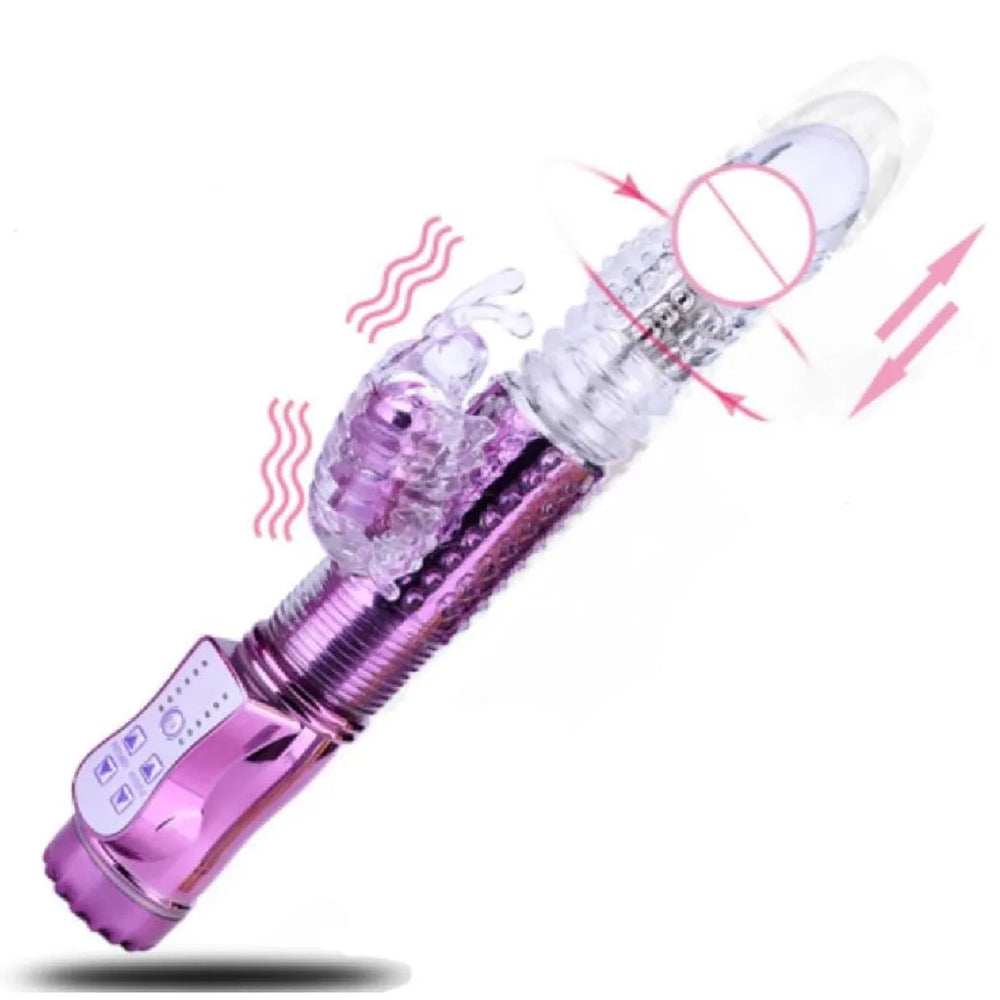 Vibrador Realista purple fantasy